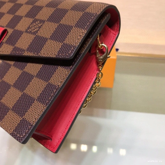 WIS WALLET CHAIN CROISETTE VUITTON LOUIS 1229